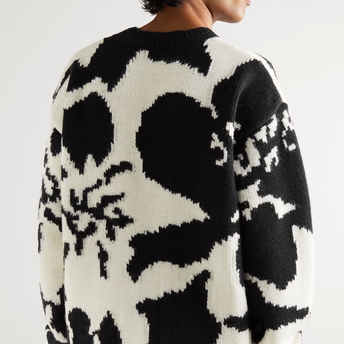 DRIES VAN NOTEN 드리스반노튼 벨기에산 양모 울니트 XL 상품이미지7