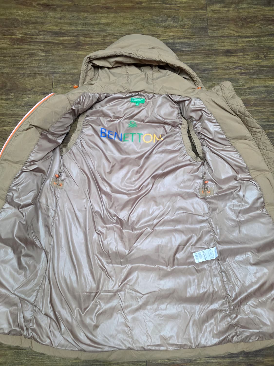 베네통 롱후디 폴리패딩 베스트 상품이미지5