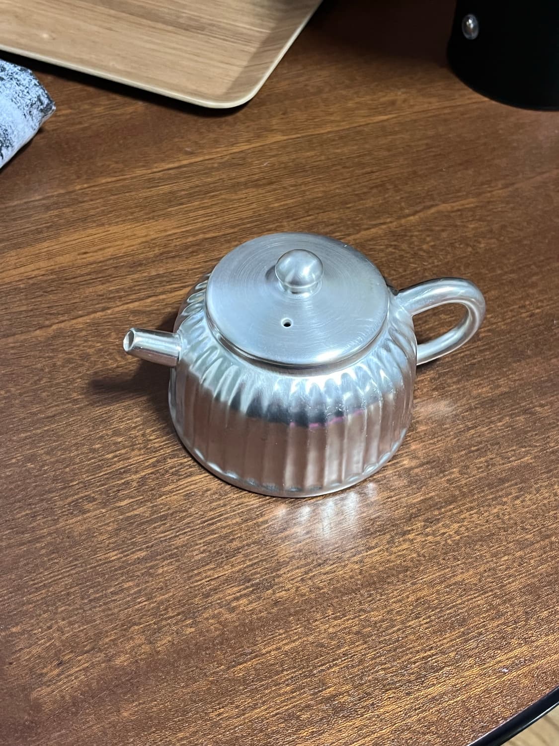 실버 은칠 티팟 주전자 미니 다관 팔아요 상품이미지3