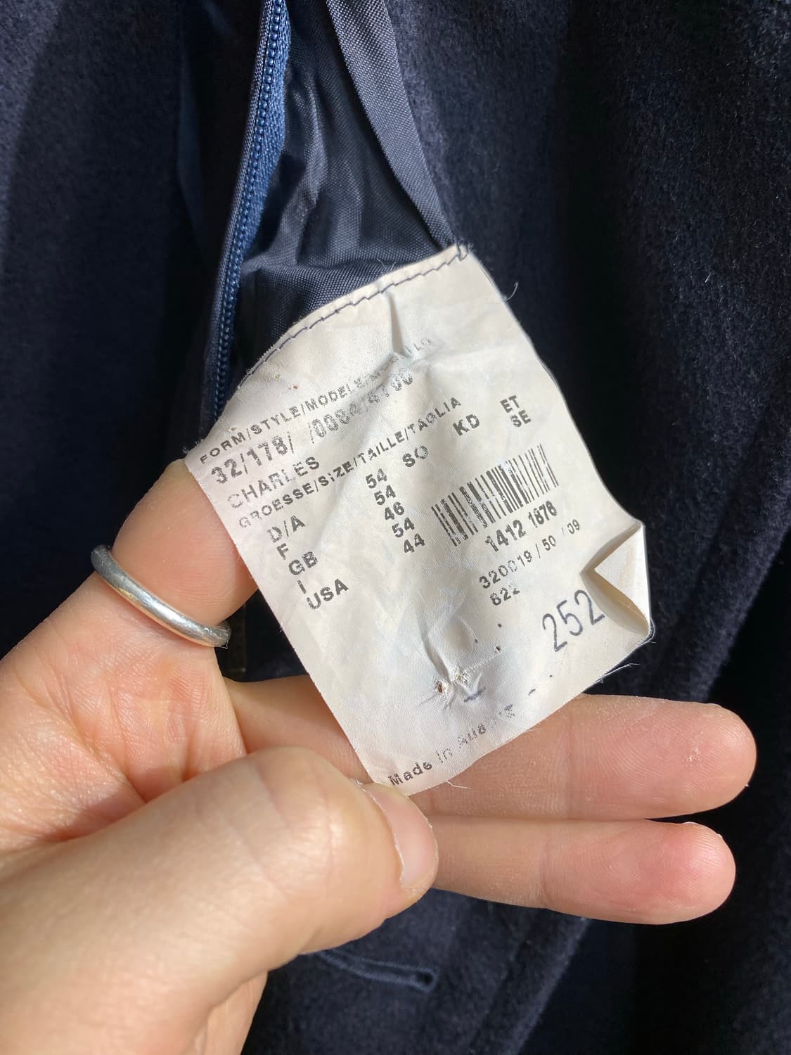 [XL] Old England Paris 올드 잉글랜드 울 발마칸 코트 상품이미지8