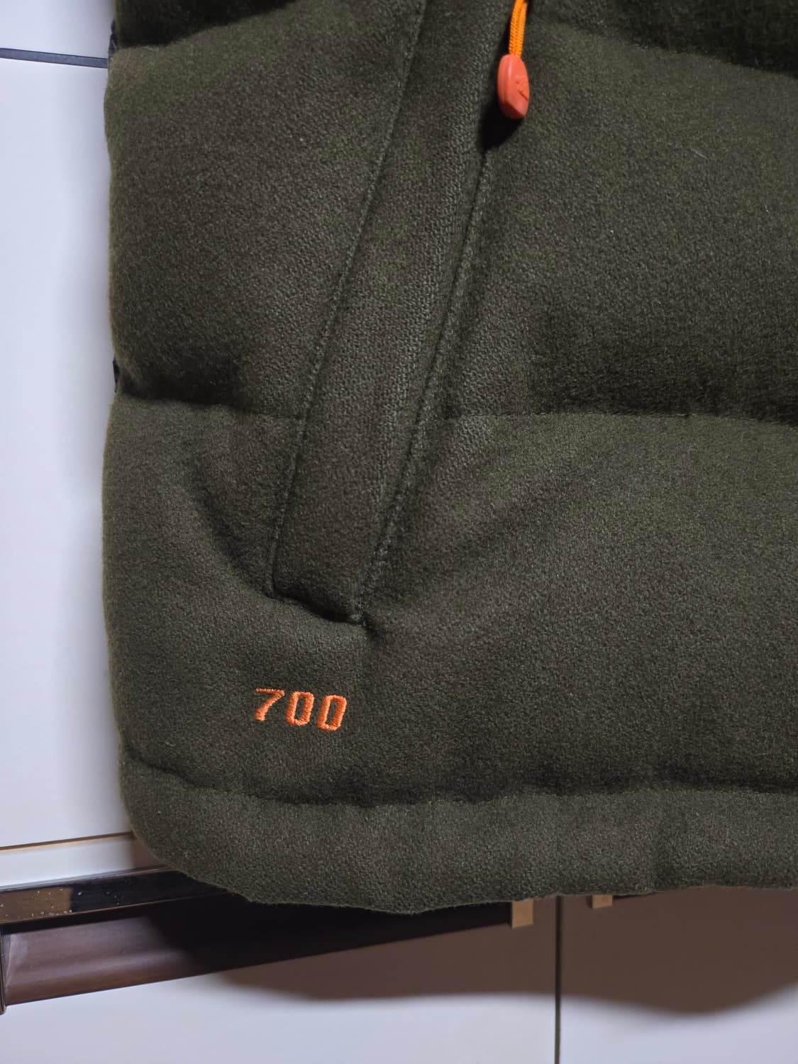 노스페이스 700 남성 구스다운 패딩 조끼 상품이미지3