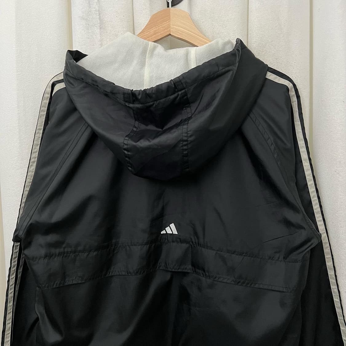 아디다스 블랙 점퍼 아노락 상품이미지4