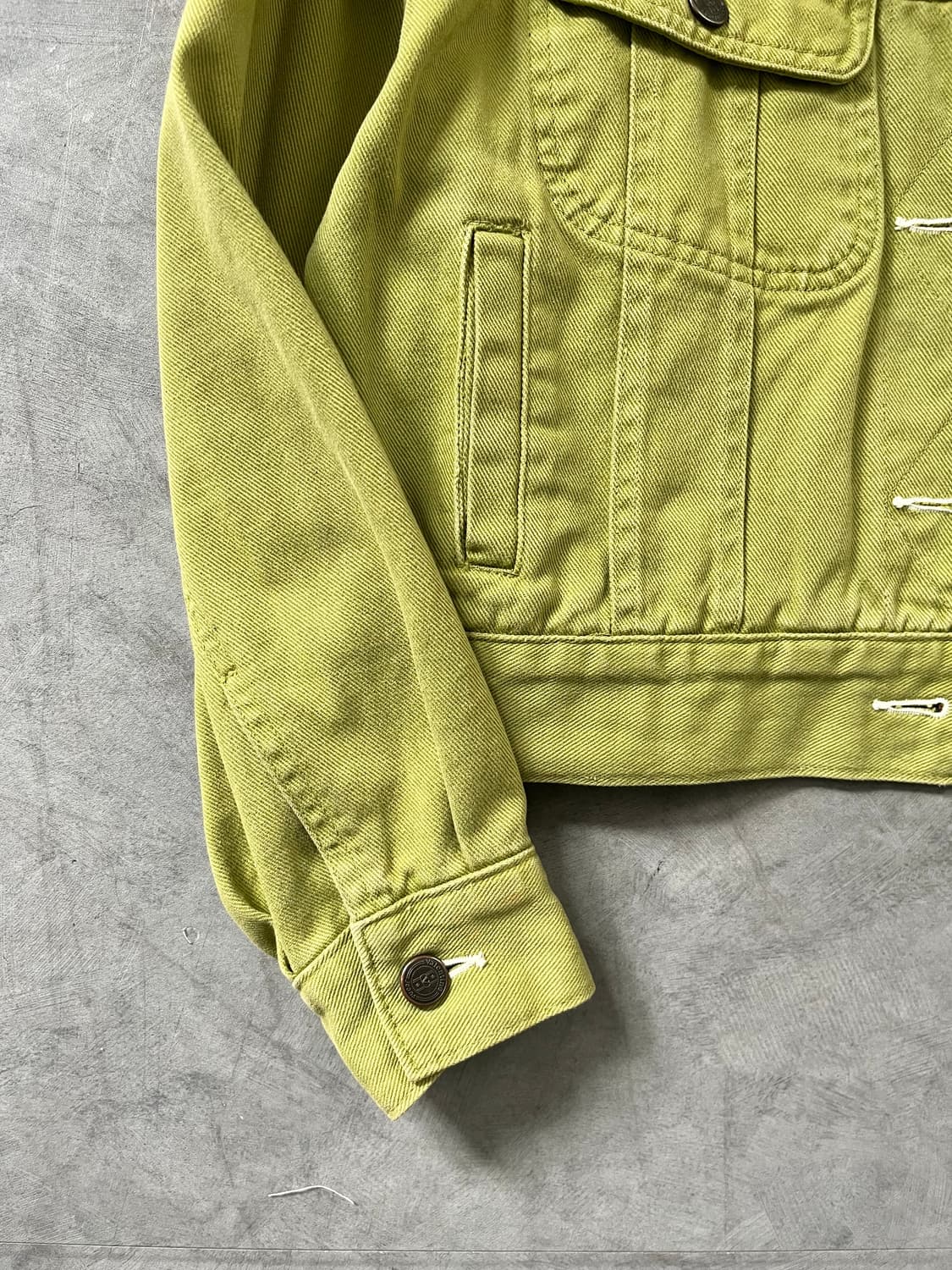 Valentino Jeans 발렌티노 진스 그린 데님 셋업 상품이미지4