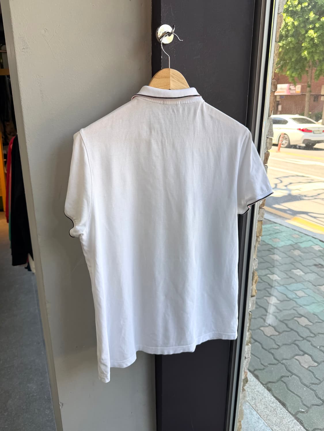 XL/ 몽클레어 에센셜 로고패치 폴로 반팔 상품이미지7