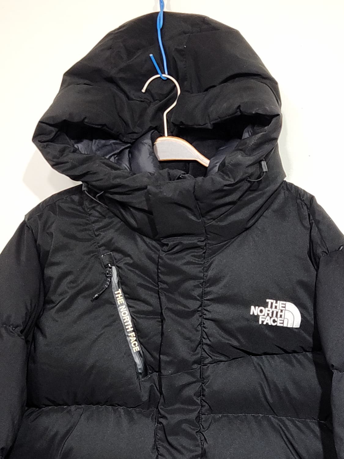 (XL) 노스페이스 구스다운 롱패딩 점퍼 블랙 거위털 패딩코트  상품이미지2