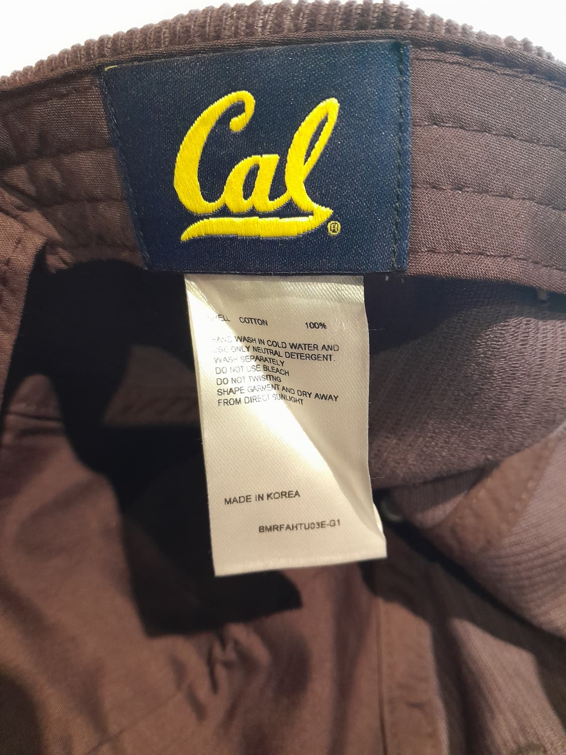 💥유씨버클리 코듀로이 볼캡 (퍼플)
 상품이미지6