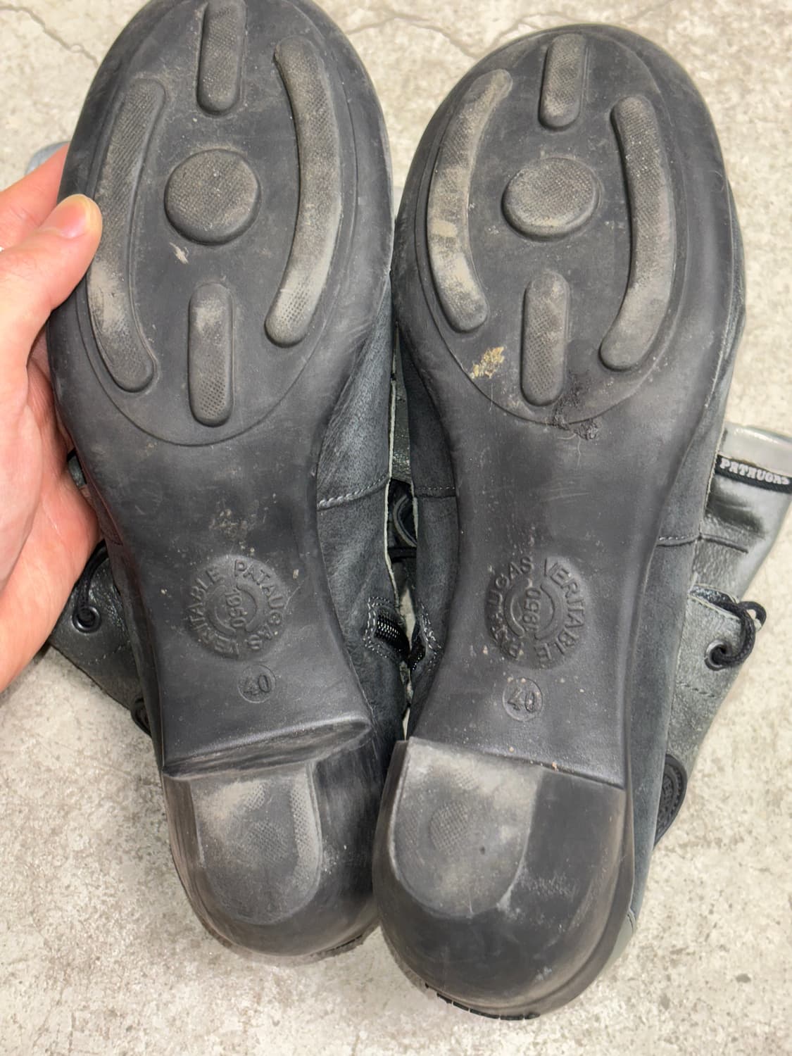 파타가스 레더 레이스업 부츠 상품이미지9