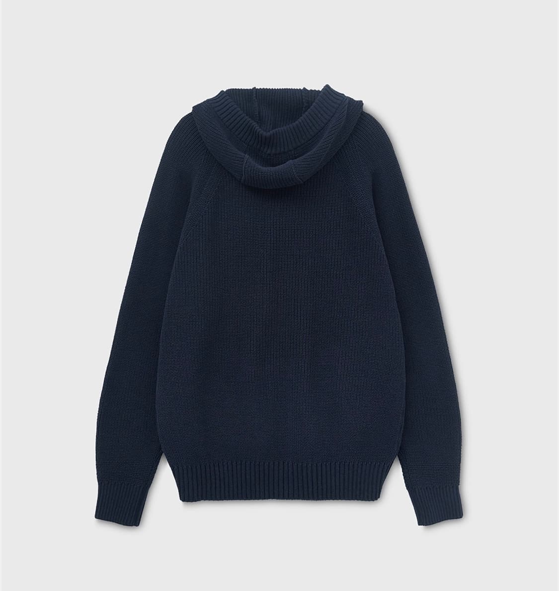 헤리티지플로스 니트집업 상품이미지2