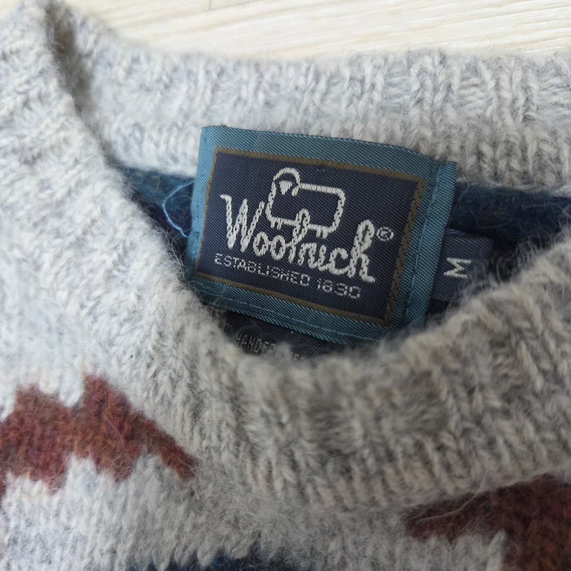 울리치 니트 스웨터 M 상품이미지2