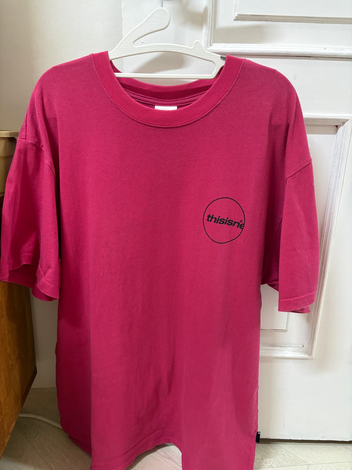 디스이즈네버댓 핑크 반팔 L 상품이미지1