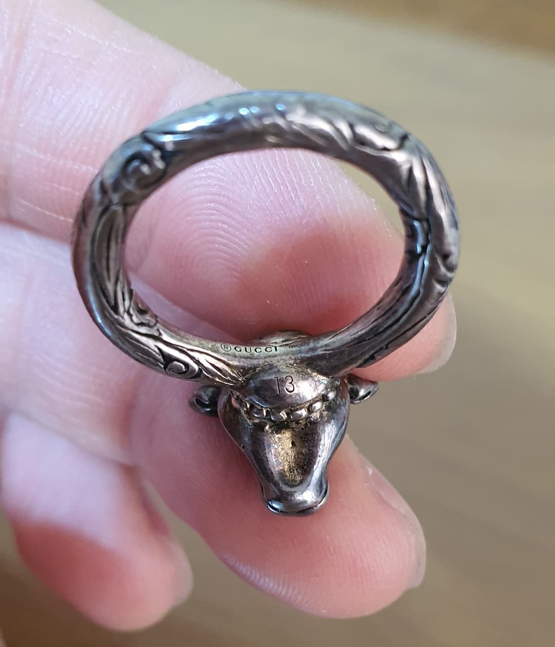 구찌 황소 반지 13 Gucci 앵거 포레스트 버팔로 링 상품이미지7