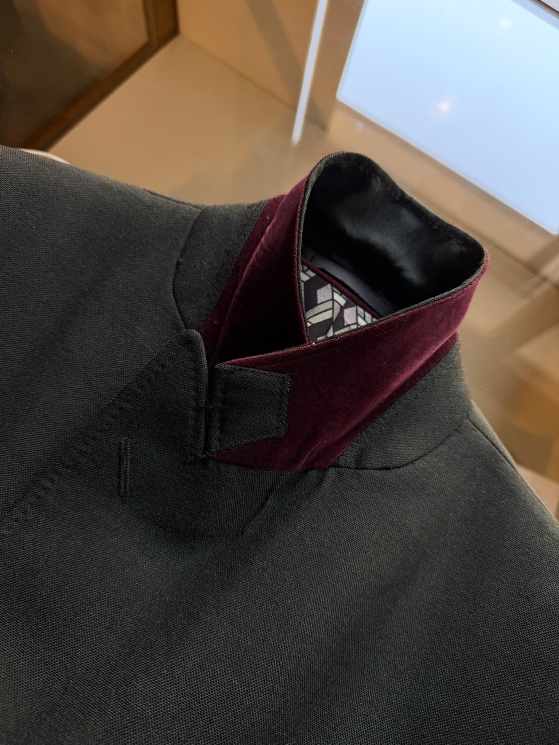 GUCCI 구찌 100주년 컬렉션 모헤어 테일러드 자켓 슬림100 상품이미지8