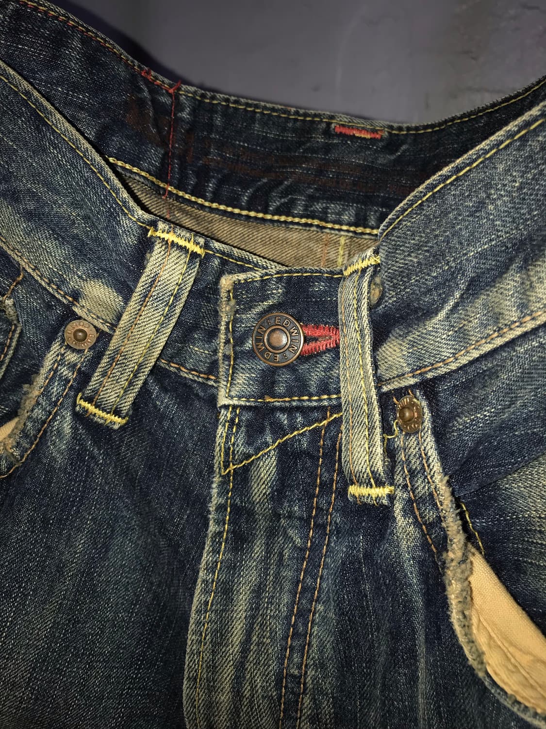 Edwin Washing Denim Pants 상품이미지4