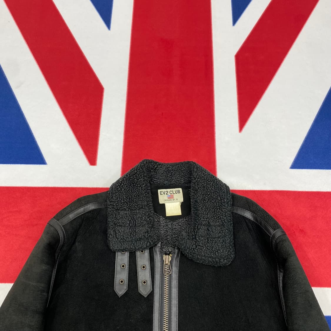 스웨이드 B-3 무스탕 실측 M -L  상품이미지3