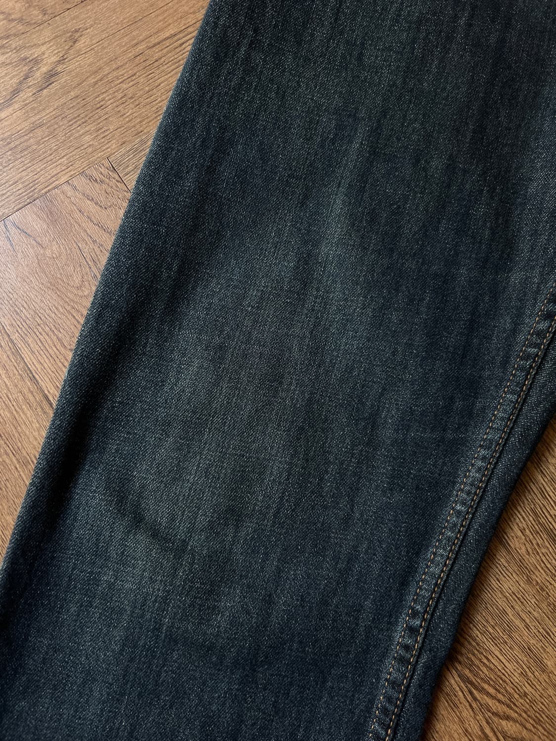 [32]00's 리바이스 USA 505 다크블루 워싱 데님 팬츠 상품이미지4