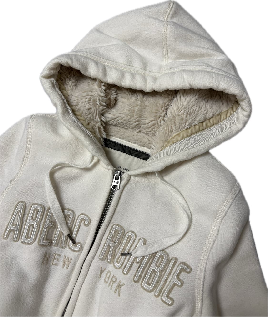 아베크롬비 양털 후드집업 S 딱붙핏 상품이미지2