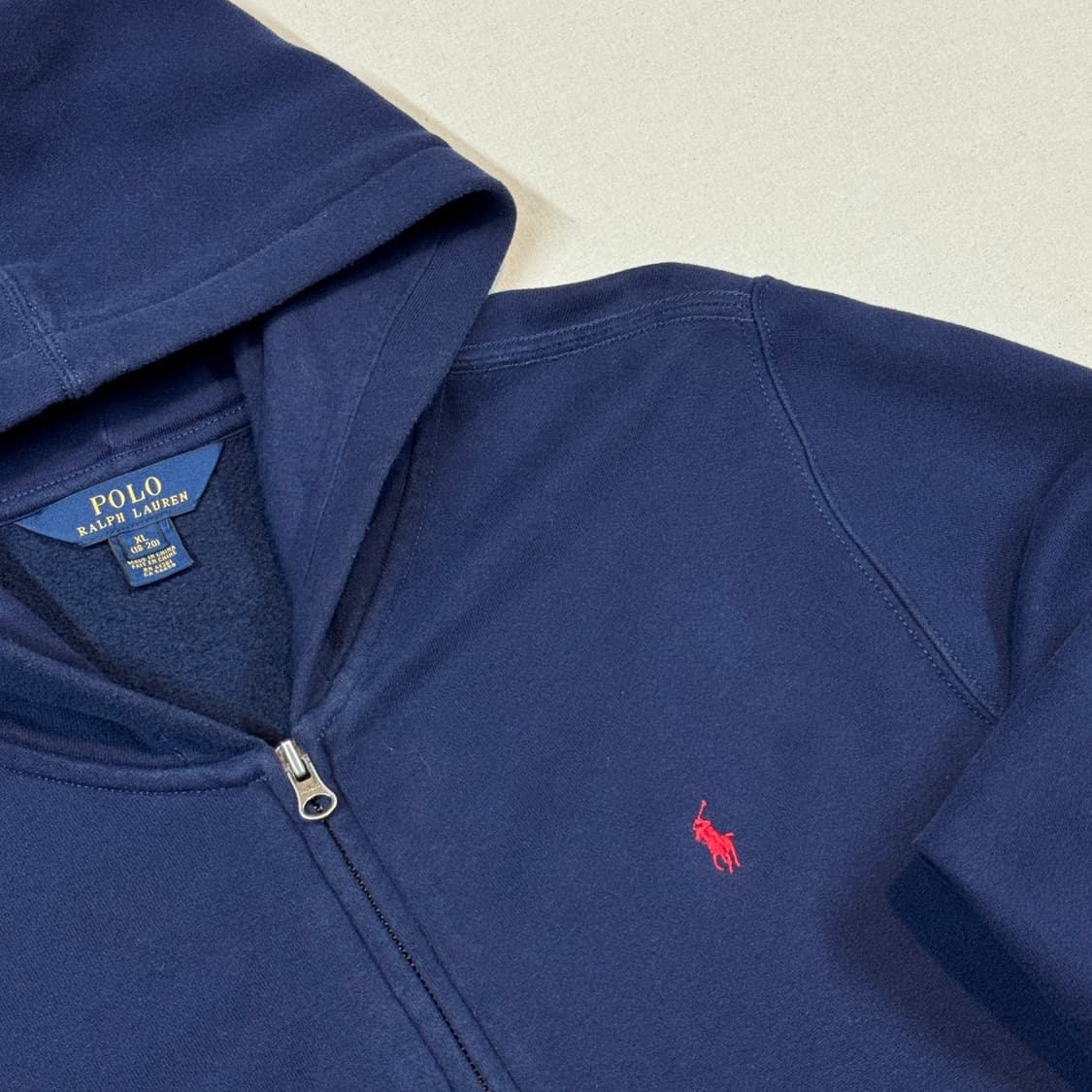 M) 폴로 랄프로렌 네이비 후드집업 상품이미지4