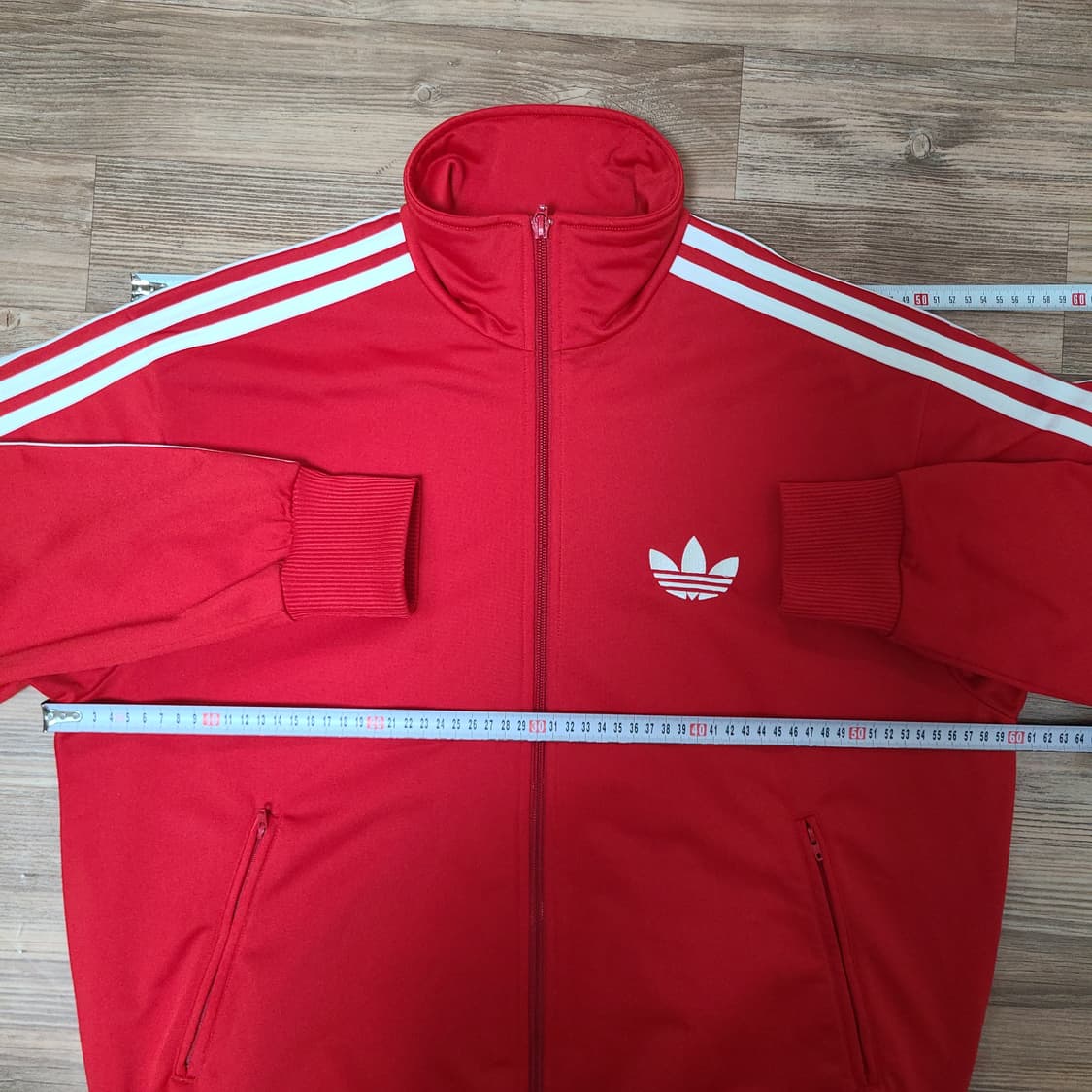 (XL105)00s유럽/독일 OG 구형 아디다스 파이어버드 레드 트랙탑 상품이미지7