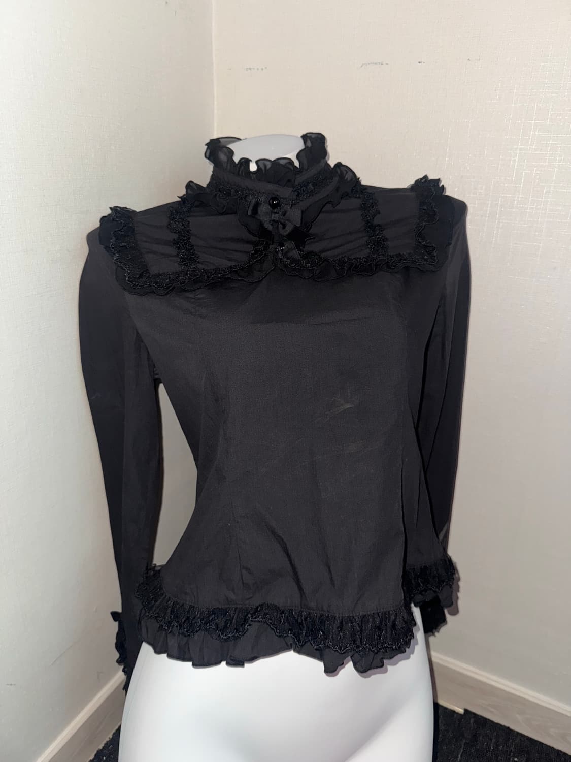 Body line goth shirt  상품이미지1