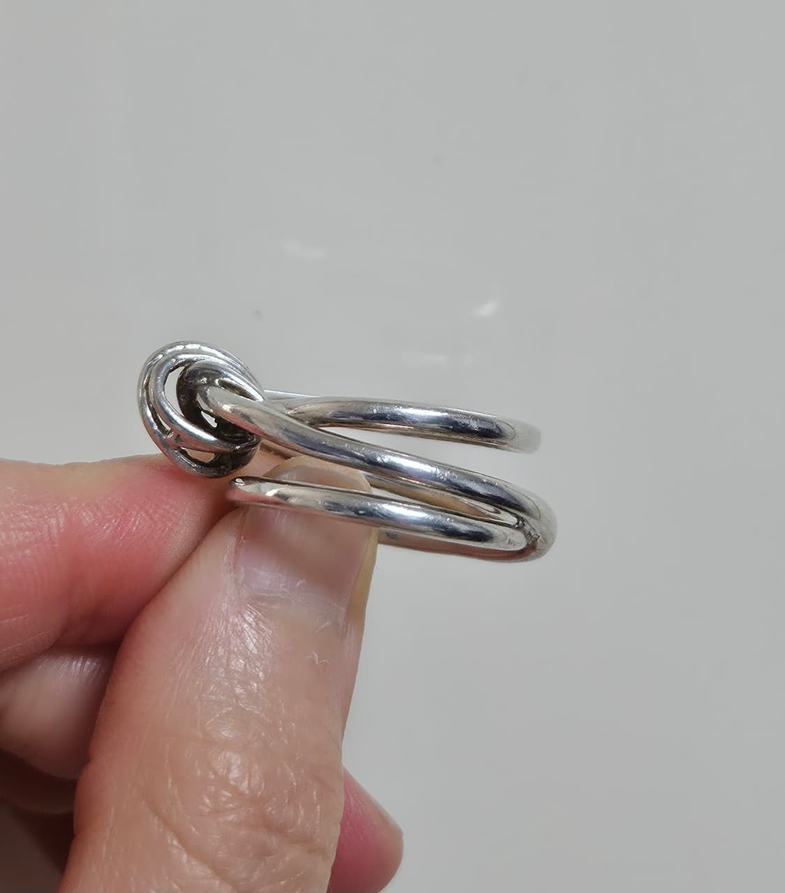 콜드프레임 Gordian Bold Knot 반지 16호 상품이미지7