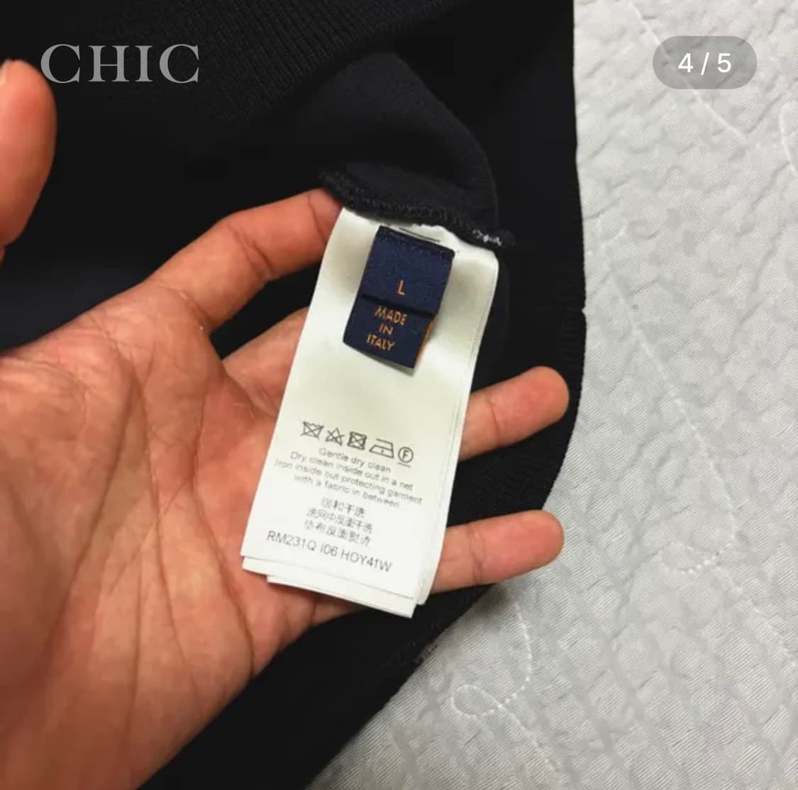 [루이비통 그라디언트 모노그램 필 쿠페 맨투맨 | 한정판] 상품이미지4