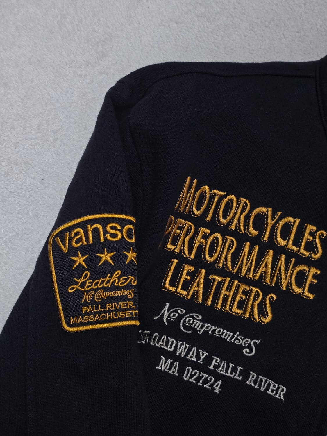 Vanson Leathers 벤슨레더 블랙 라이더 자켓 S 상품이미지6