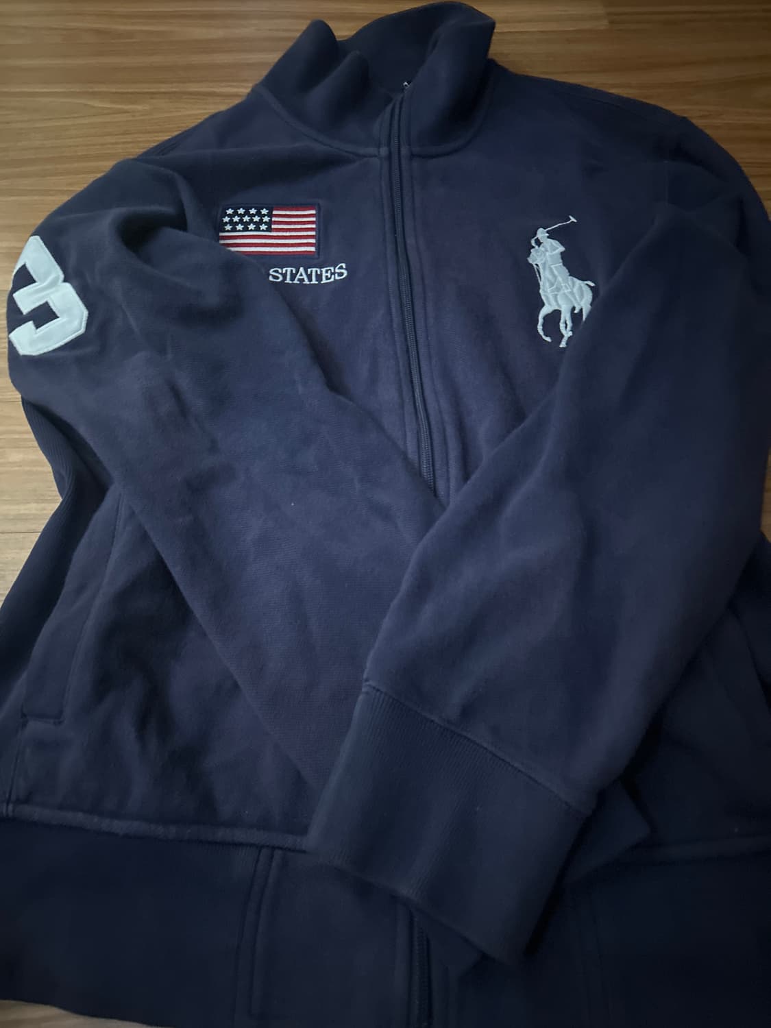 폴로 빅포니 치프키프 성조기 집업 팝니다 상품이미지1