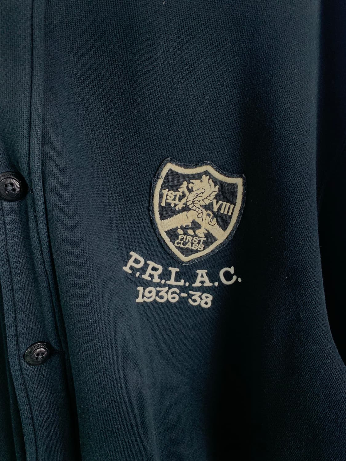 폴로 랄프로렌 스웨트 바시티 자켓  상품이미지4