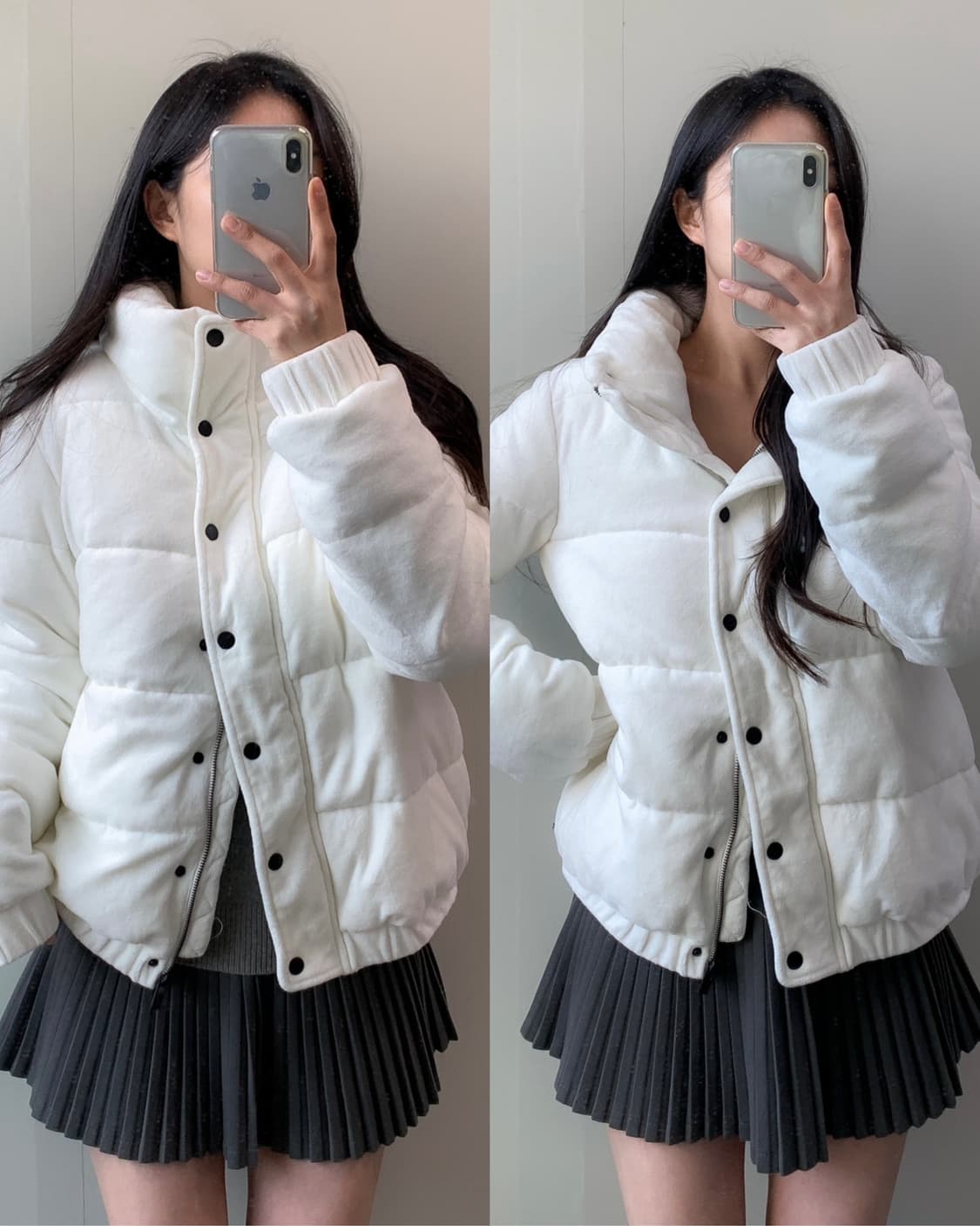 DKNY 벨벳 점퍼 상품이미지2