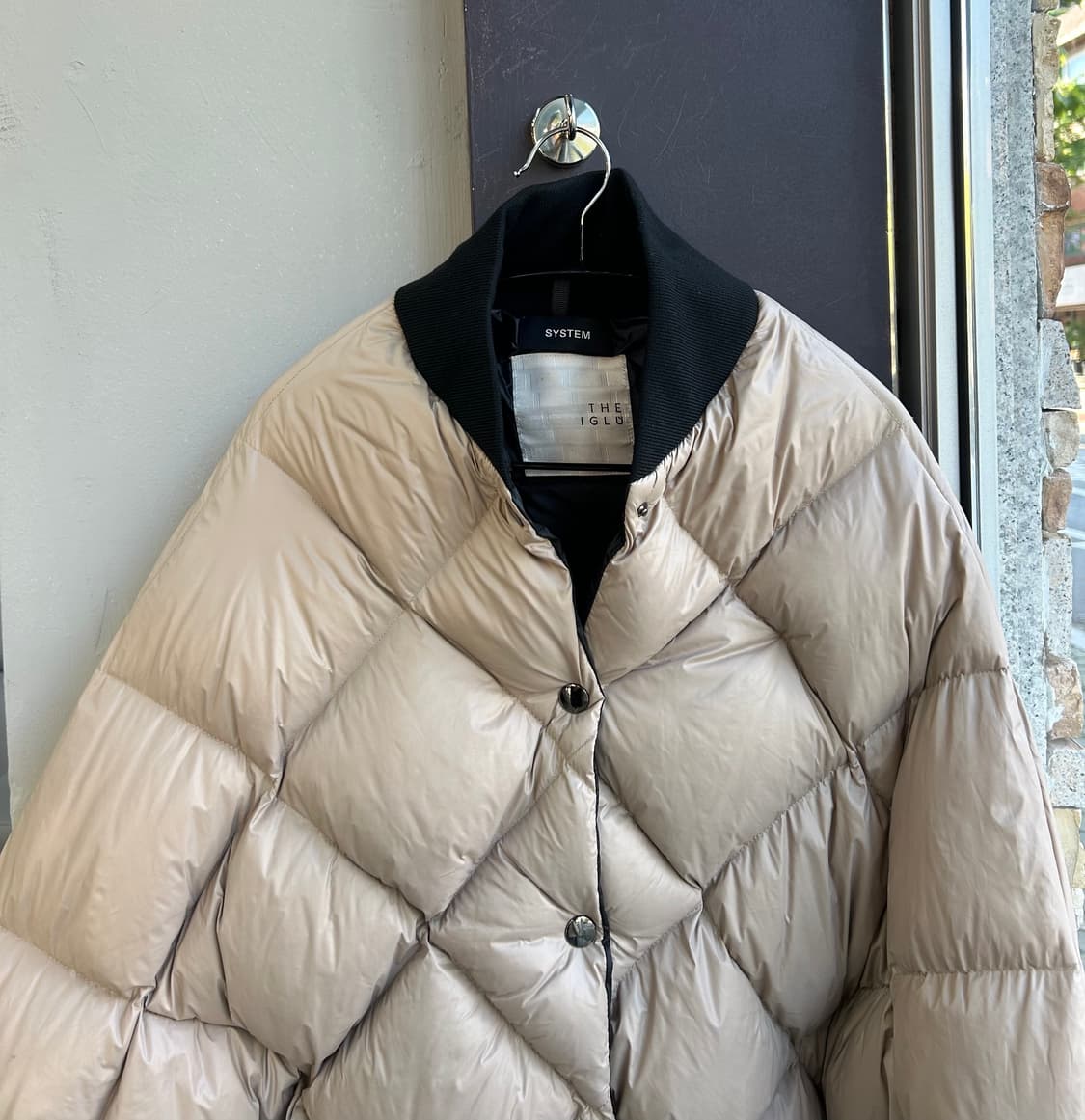 F/ 시스템 22F/W 케이프 패딩 상품이미지5