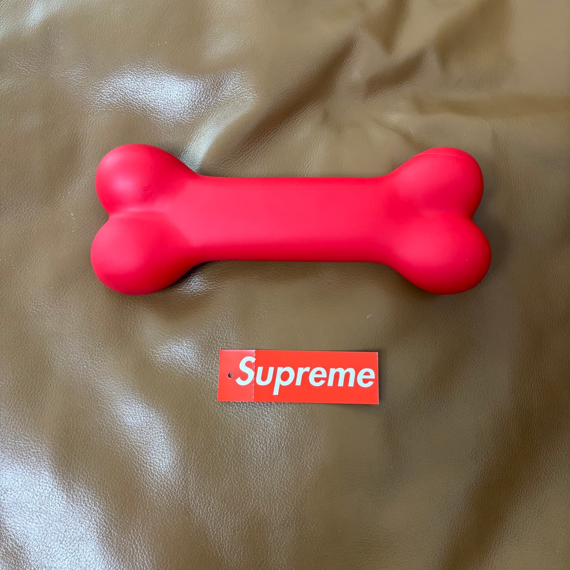 슈프림 도그 본 레드 21FW 상품이미지4