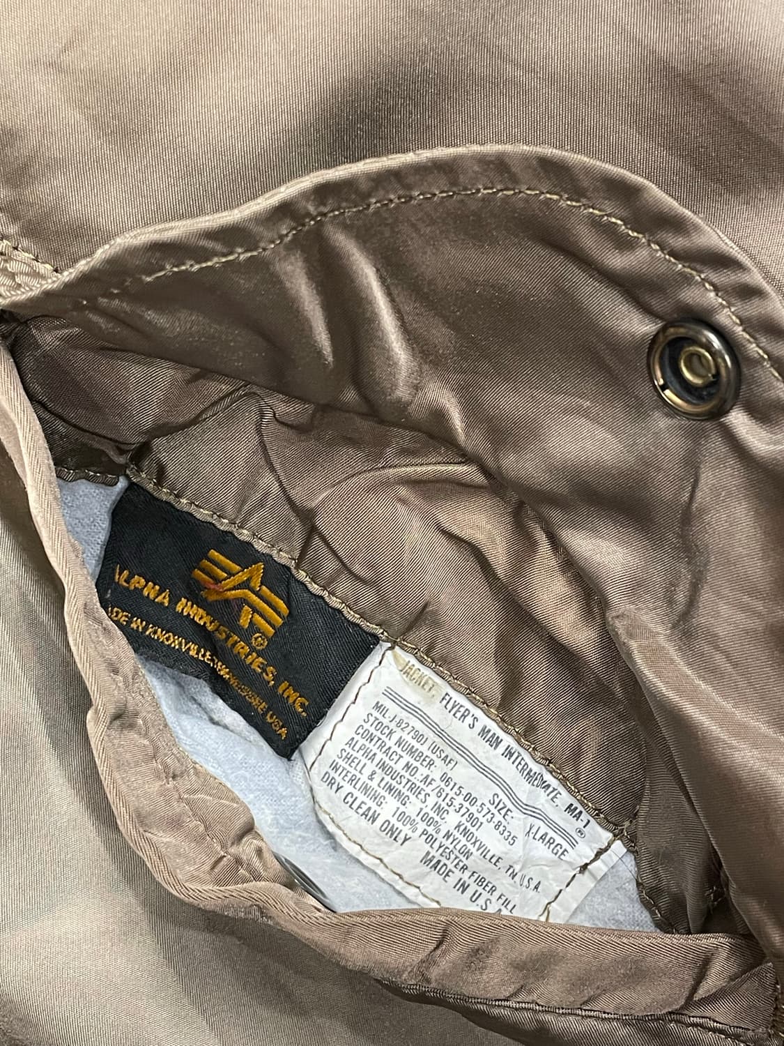 알파 인더스트리 90‘s USA 점퍼  상품이미지5