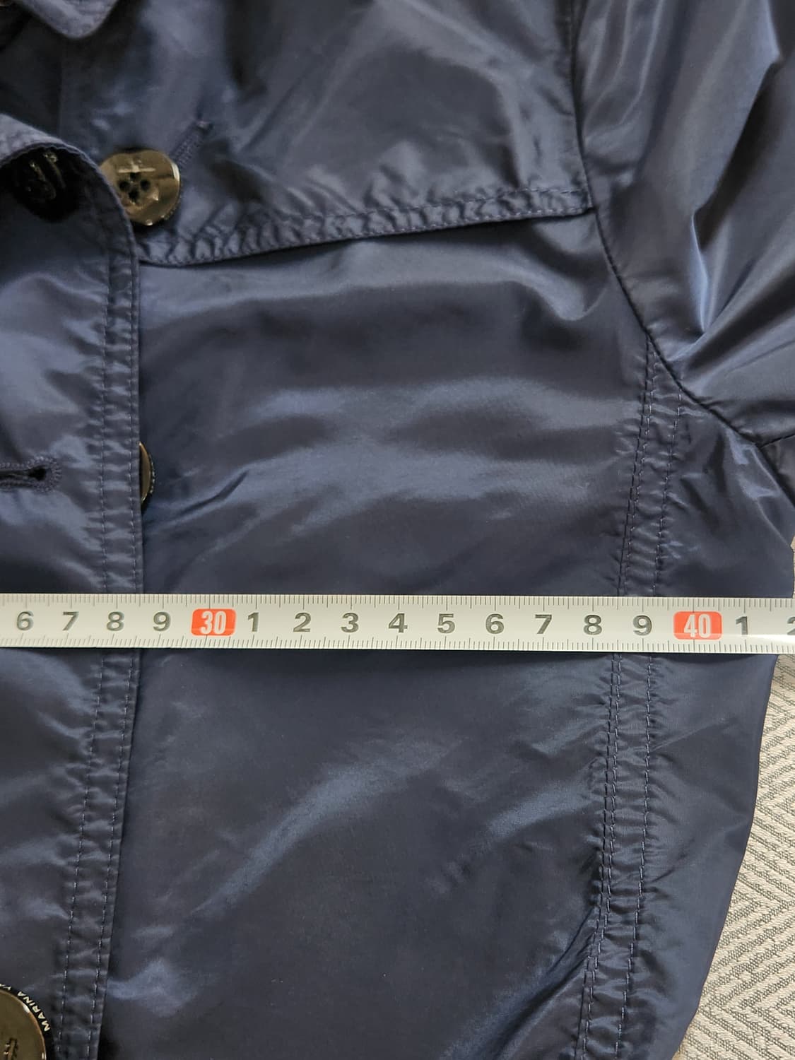 [S] 마리나요팅 경량 트렌치 코트 자켓 여성 S 상품이미지5