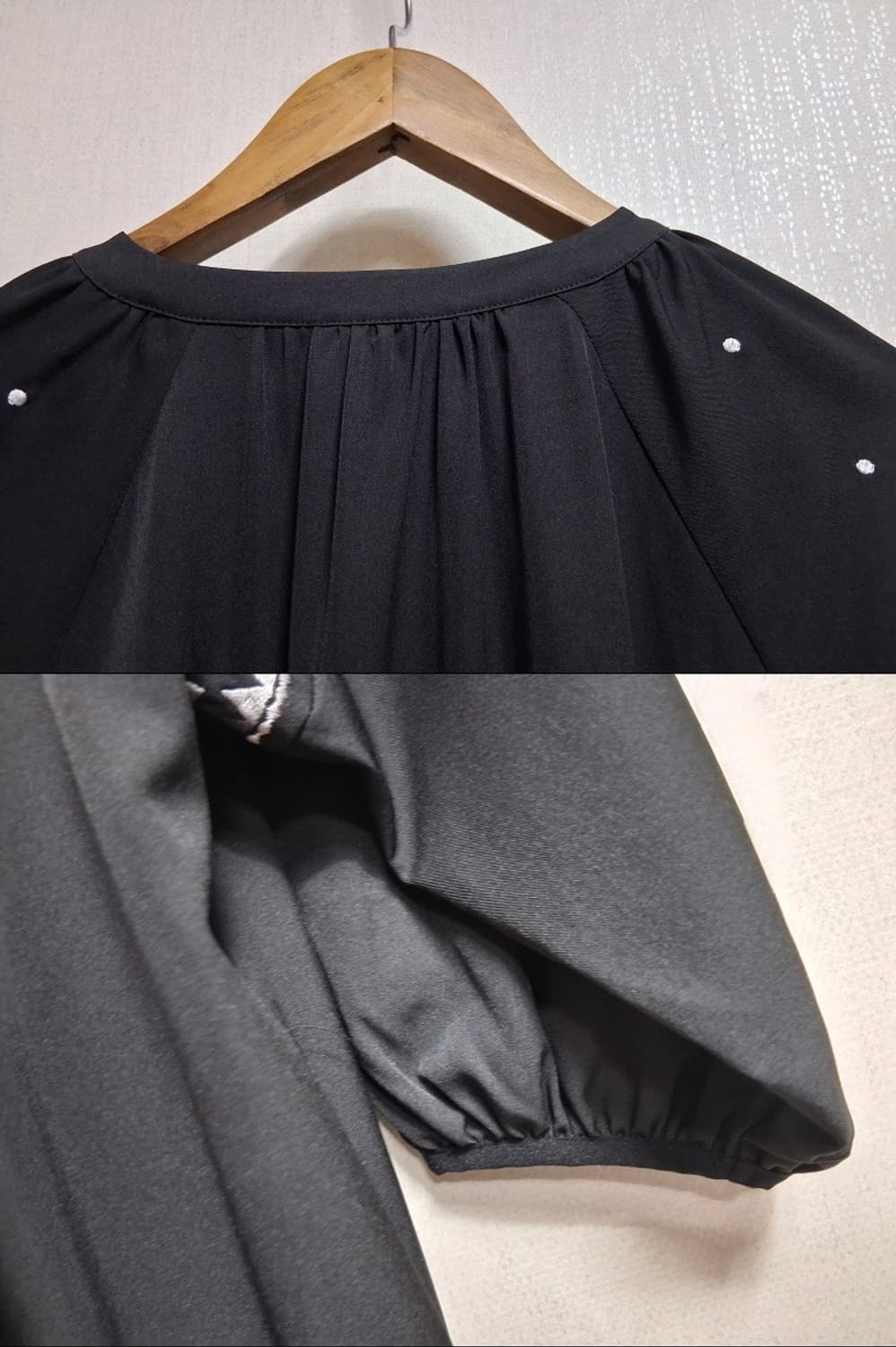 일본수입 Masamu Satami 검정 에스닉 오버핏롱원피스 7788새옷 상품이미지6