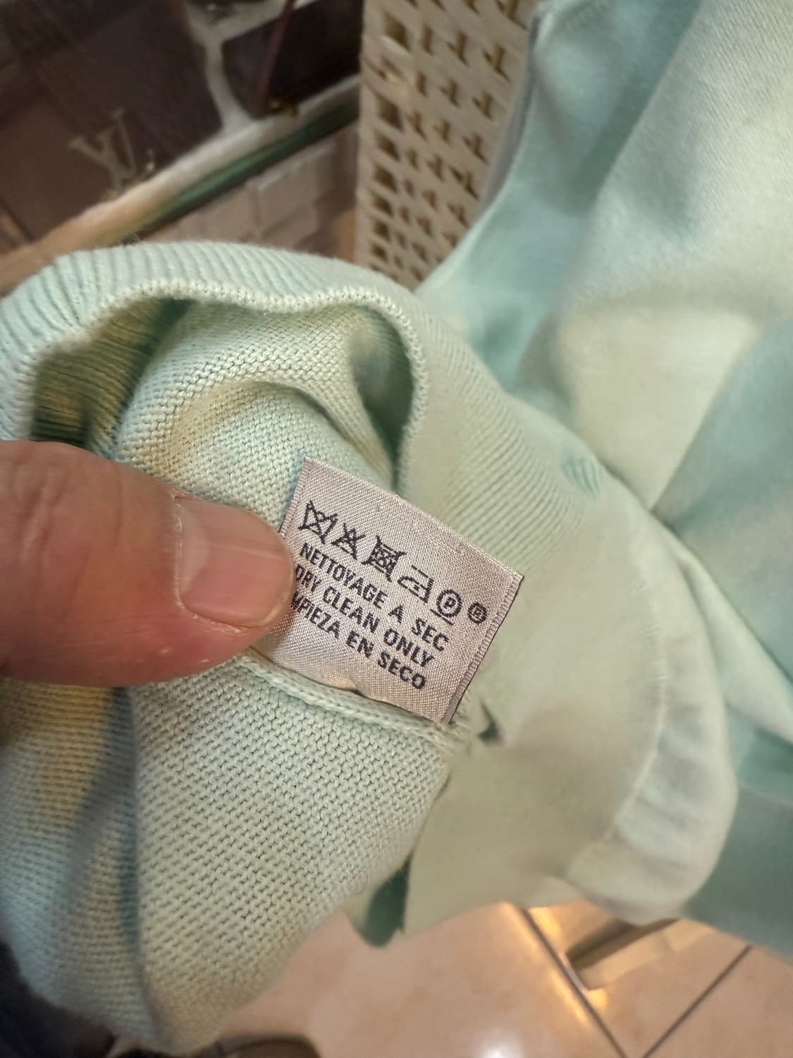 100-105 정품 에르메스 캐시혼방 니트팝니다 상품이미지5