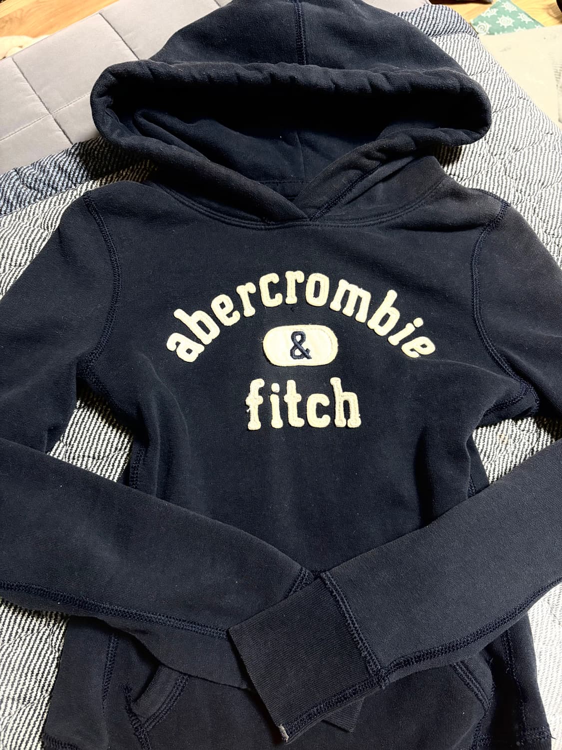 아베크롬비 네이비 후드티 키즈 상품이미지1
