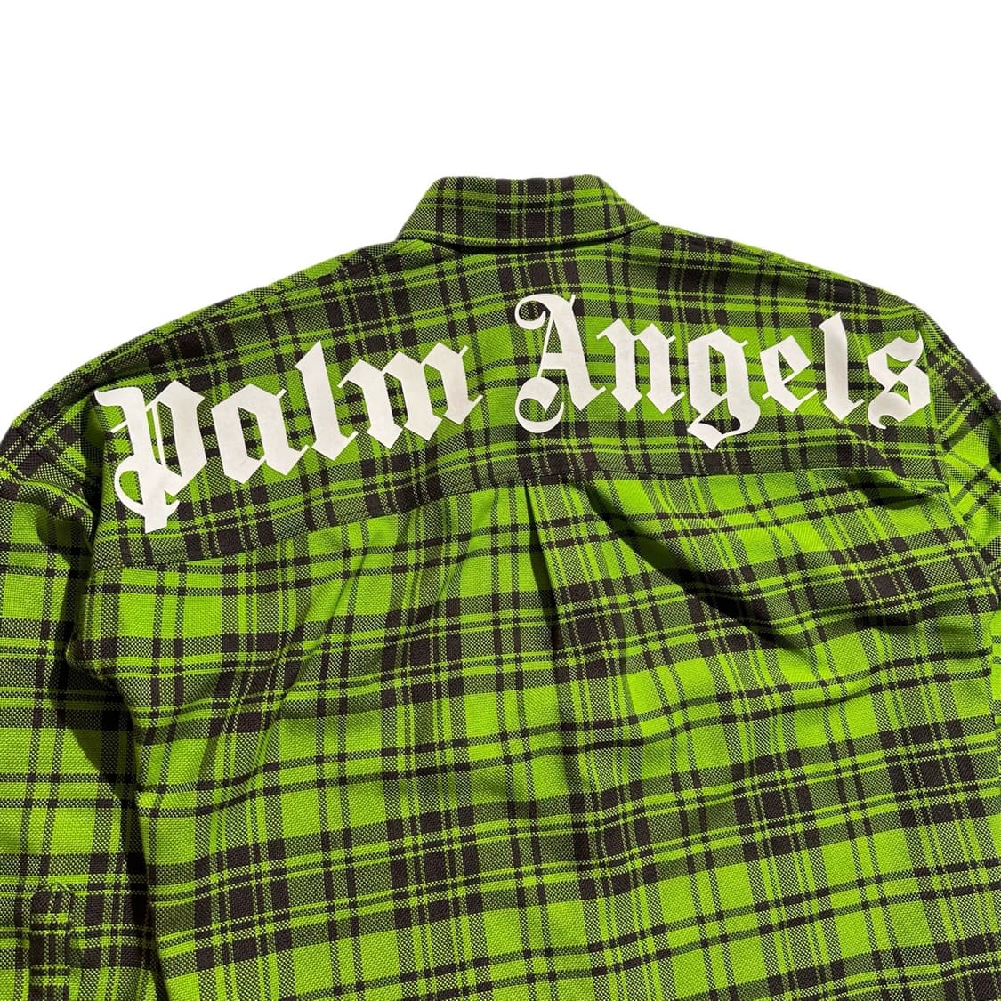 Palm Angels 팜엔젤스 백 스펠아웃 플란넬 체크 상품이미지3