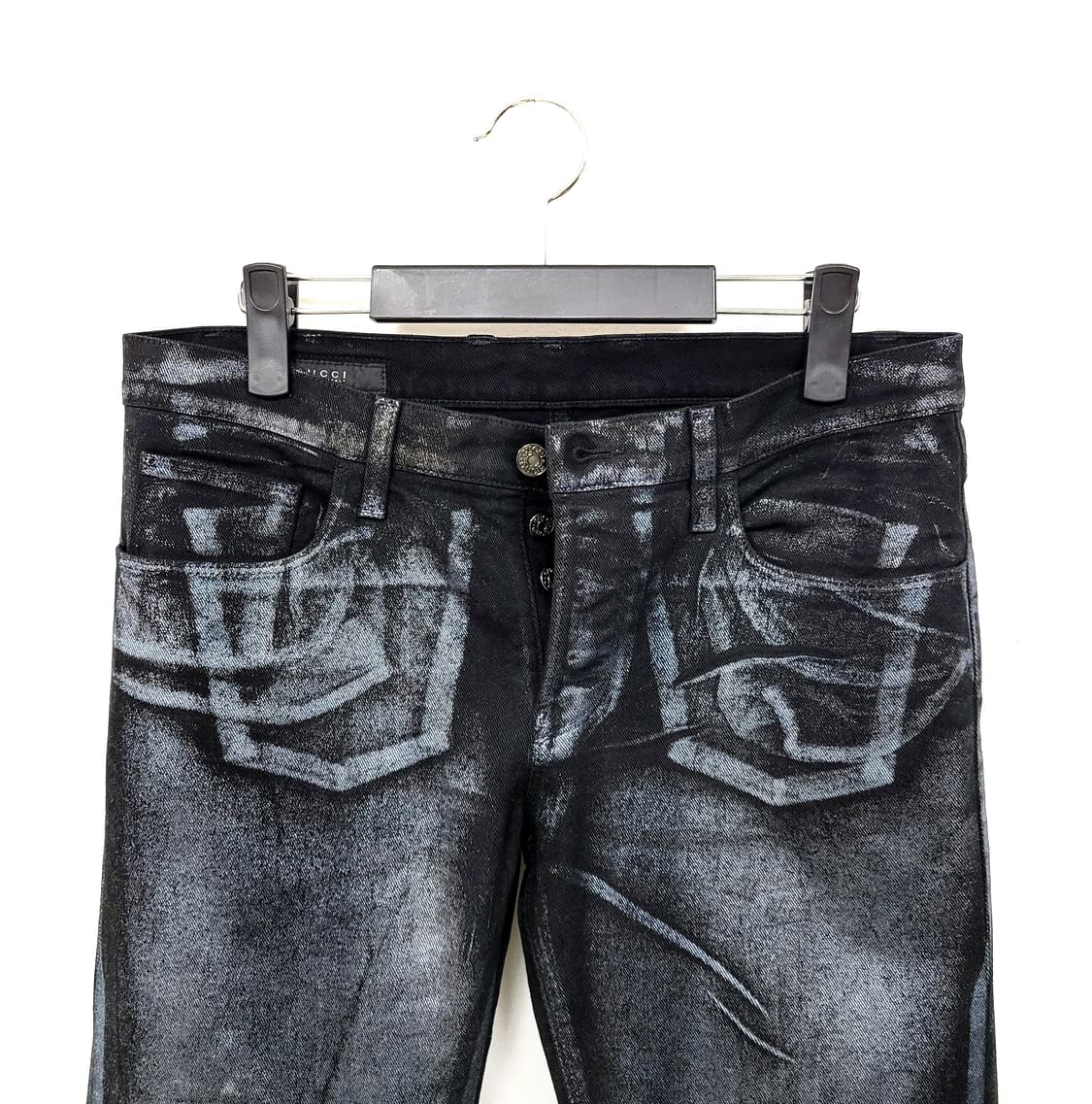 구찌 슈퍼스키니 블리치드 버튼플라이 상품이미지2