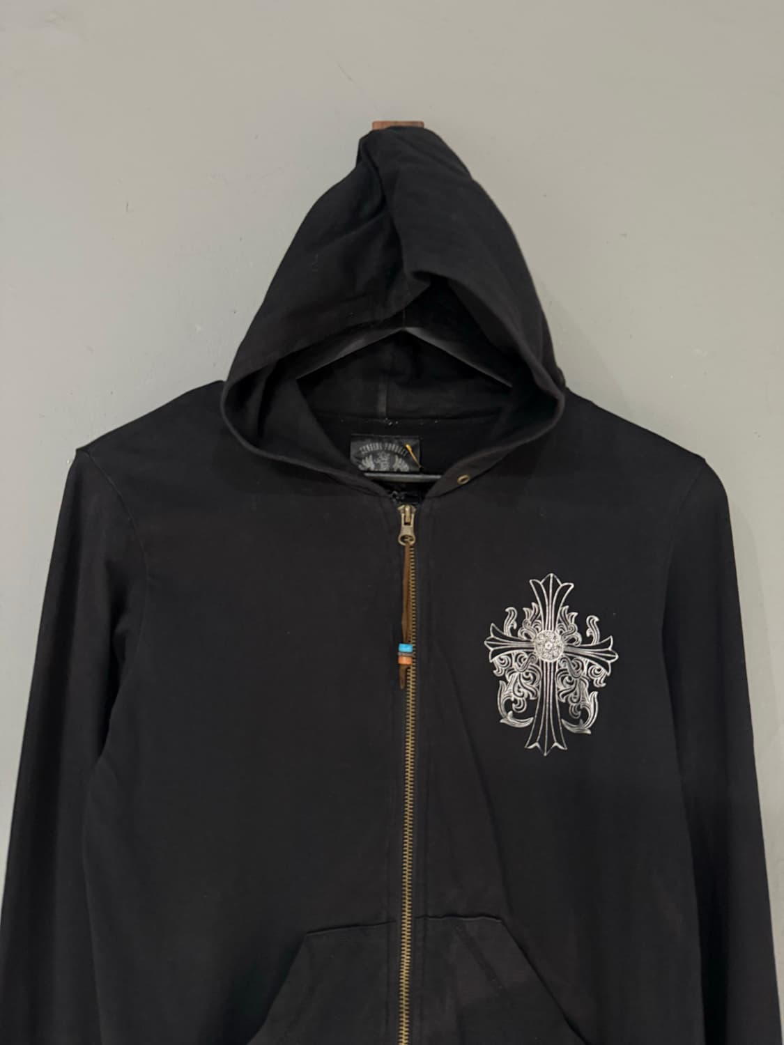 chrome printing detail 2-way hood zip-up 상품이미지6