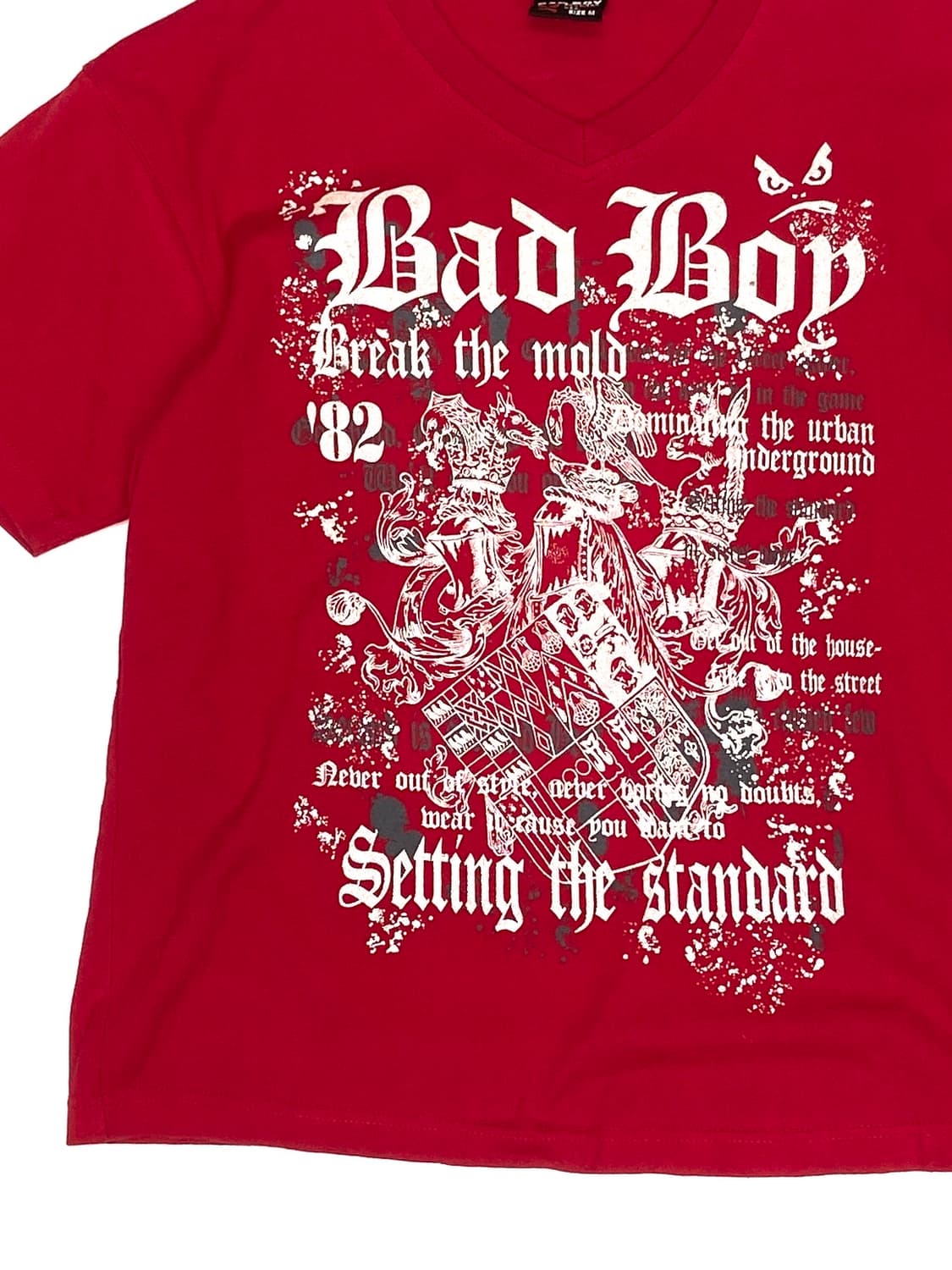 Bad boy 배드보이 프린팅 반팔 티셔츠 상품이미지4