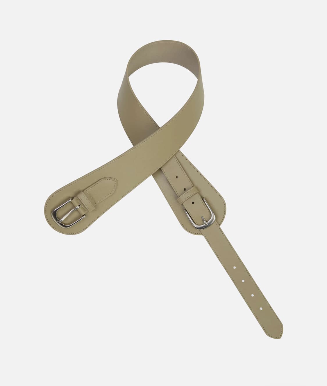 세릭 Buckle Curve Belt _ Khaki cerric 벨트 상품이미지1