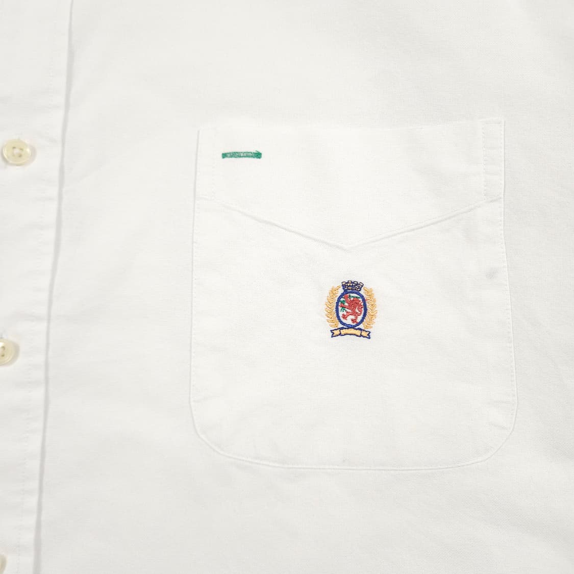 2XL(110) 타미 힐피거 코튼 화이트셔츠 상품이미지3