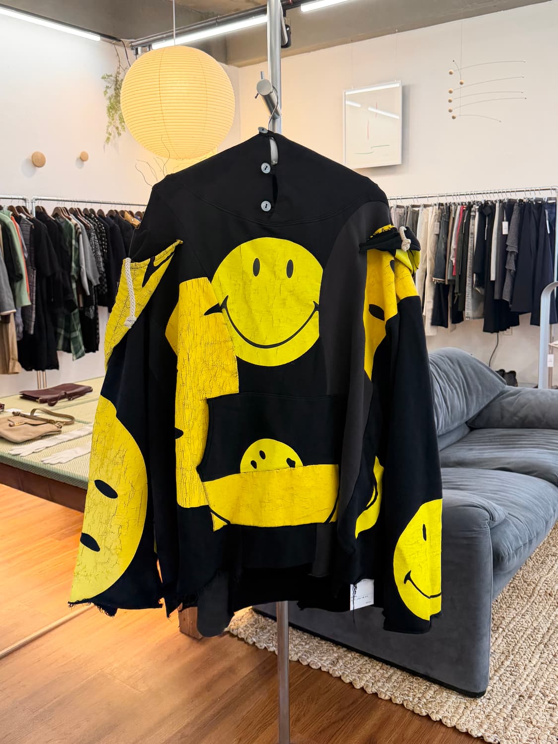 캐피탈 스마일 더블 후디 상품이미지3