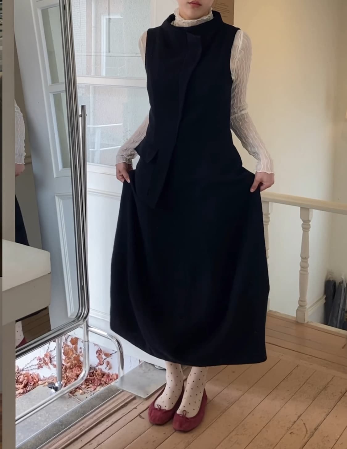 도호 원피스 꼼데느낌 상품이미지4