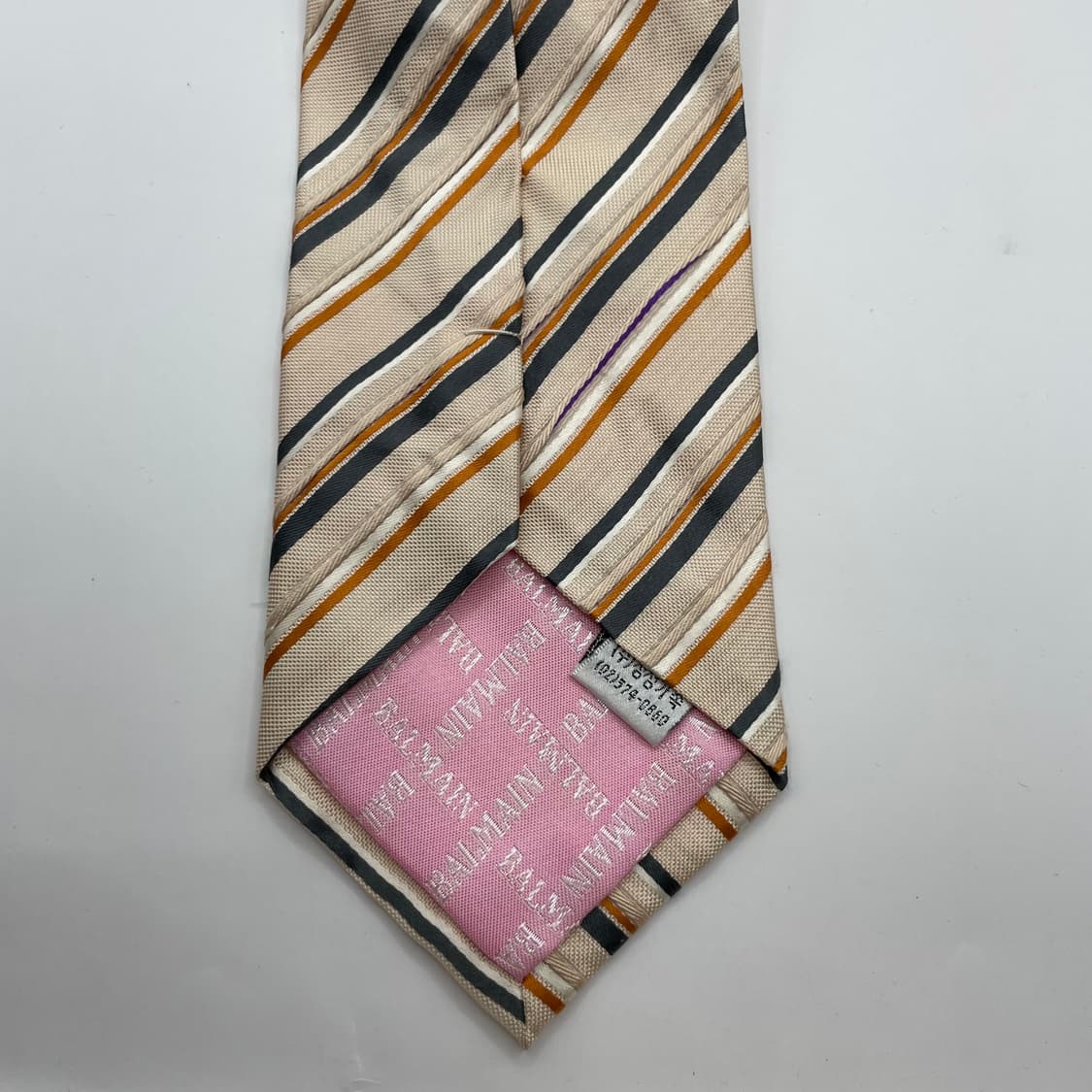 619) (BALMAIN) 발망 패턴 넥타이 상품이미지4