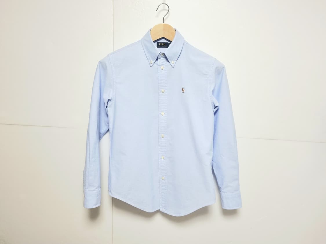 여성 상태양호 폴로 2023 QR인증 옥스퍼드 옥스포드 긴팔 남방 셔츠 상품이미지3