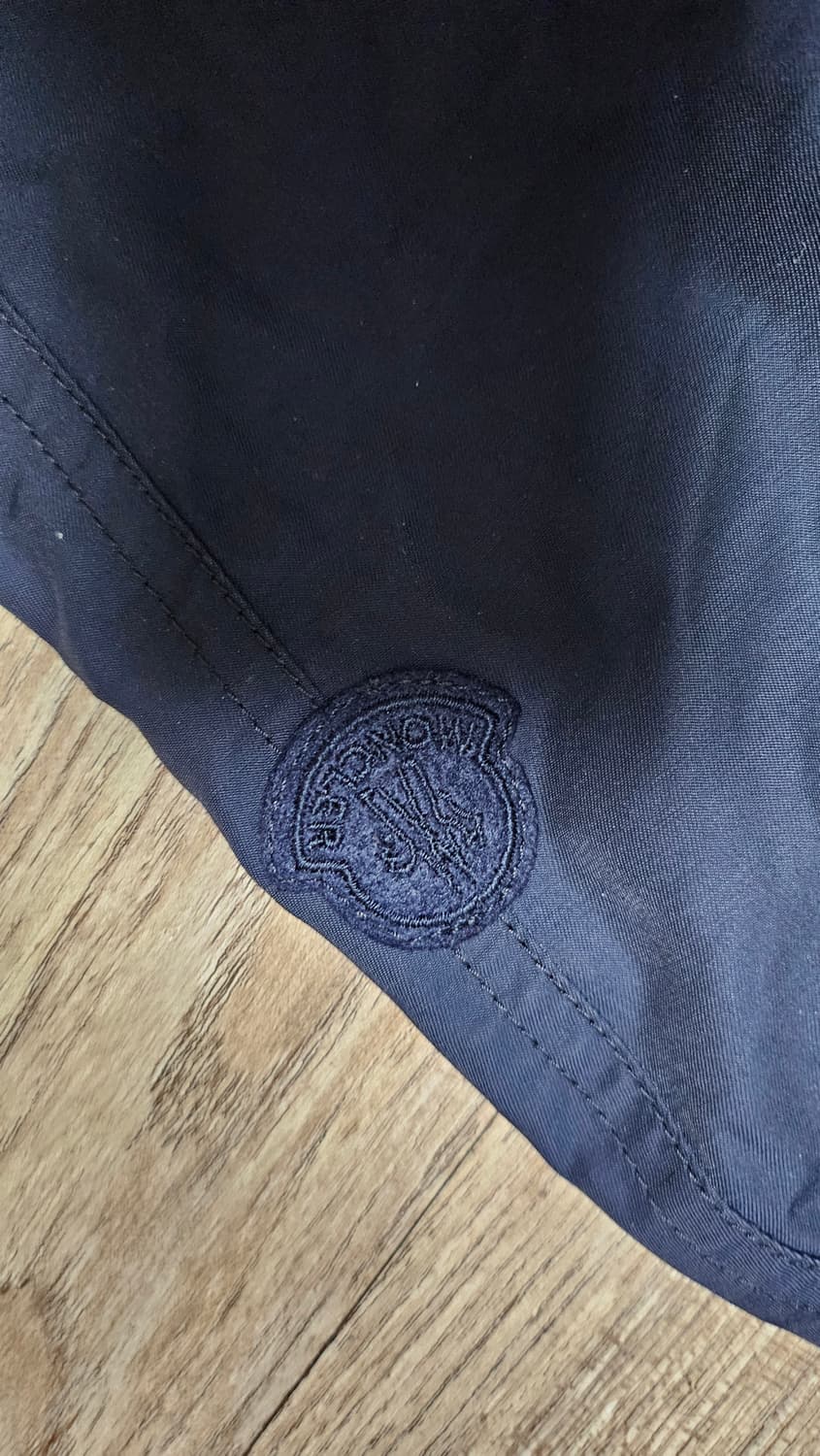 몽클레어 여성 트렌치 코트 네이비 3호 상품이미지4