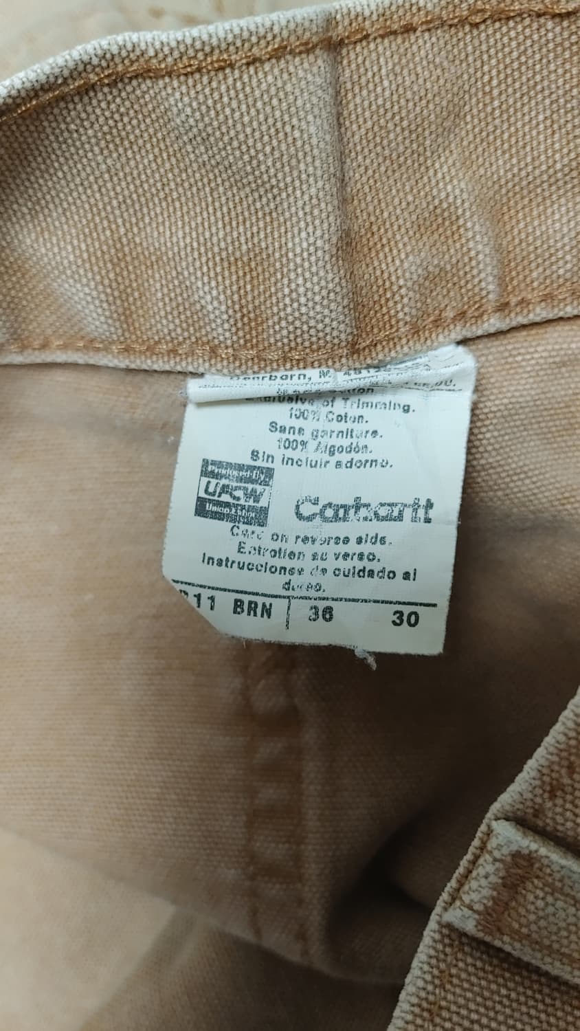 칼하트 워크팬츠 36 30 상품이미지3