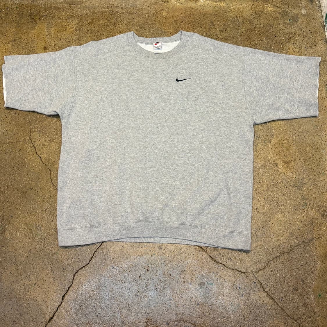 90s Made in USA 미국 빈티지 나이키 스우시 반팔 맨투맨  상품이미지1