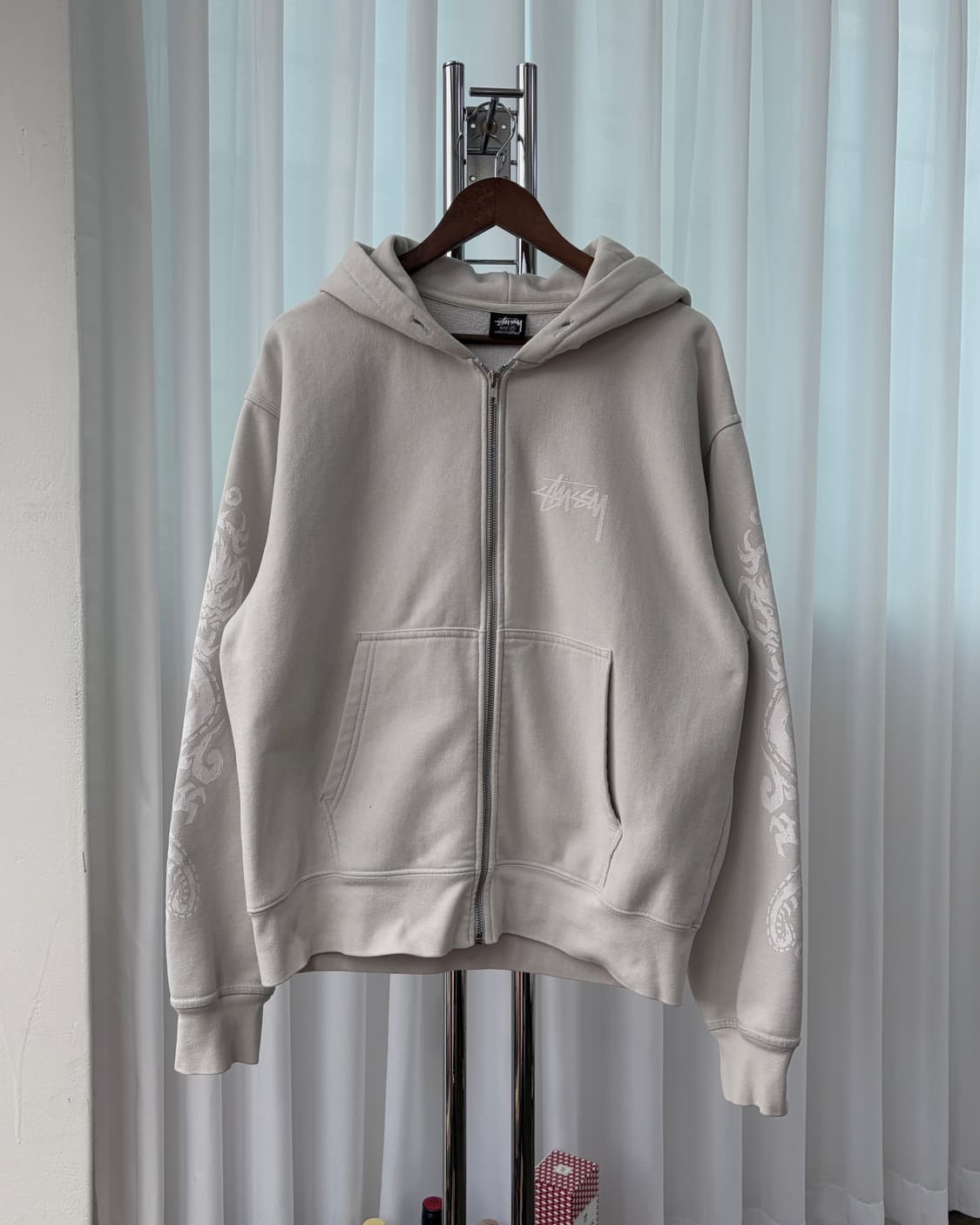 [M-L]스투시 Stussy 24SS 드래곤 후드집업 상품이미지3